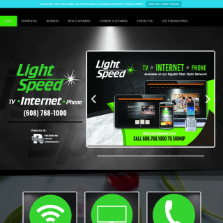  Reedsburg Utility Commission (LightSpeed)  aka (LightSpeed)  website