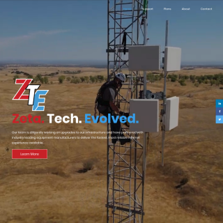 ZETA BROADBAND  website