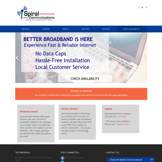  Spiral Communications  website