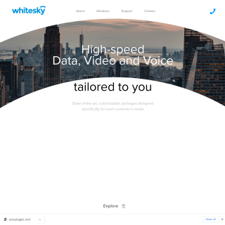 Whitesky Communications AS62887  website