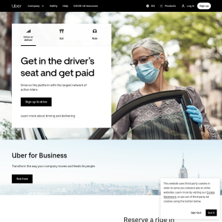  Uber Technologies Inc.  website