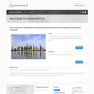 Community IX Holdings  website