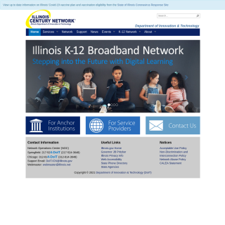  Illinois Century Network  aka (State of Illinois)  website