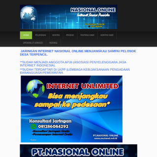Nasional Online  website