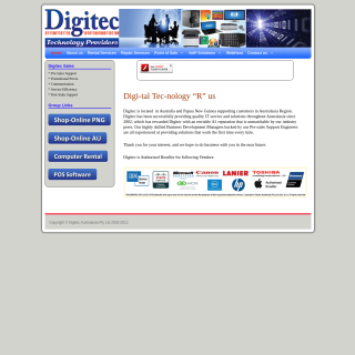 Digitec PNG Limited  website