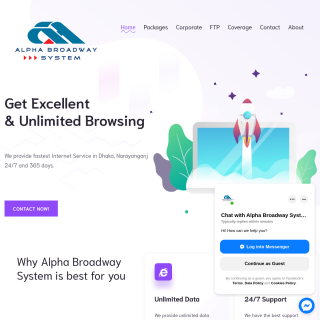Alpha Broadway System  website