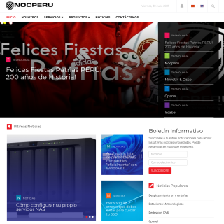  NOCPERU-LATIN TECHNOLOGIES  website