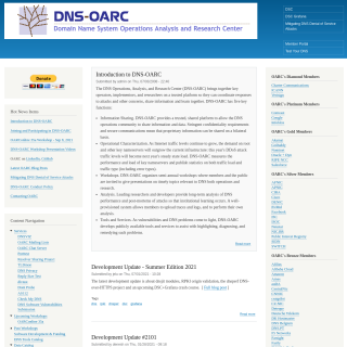 DNS-OARC  website