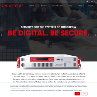  Securosys SA  website