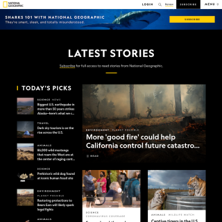  National Geographic Society  aka (NGS, NatGeo)  website