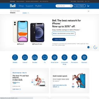  Bell Canada (formally Group Telecom)  website