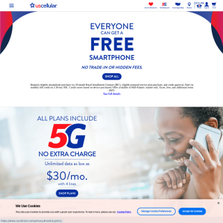  U.S. Cellular  aka (United States Cellular, USCC)  website