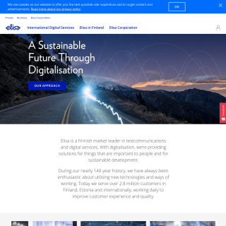  Elisa Corporation  aka (EUnet Finland)  website