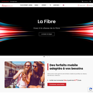 Monaco Telecom  website