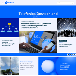 Telefónica Germany GmbH & Co. OHG  website