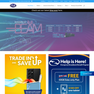  IT&E Overseas  aka (Pacific Telecom Inc.)  website