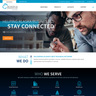 Alaska Communications Systems Group, Inc.  website