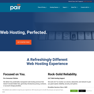 Pair Networks  website