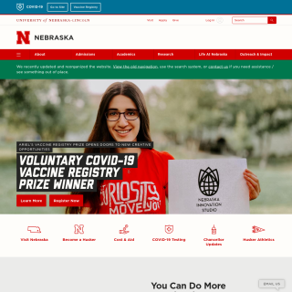  University of Nebraska  website