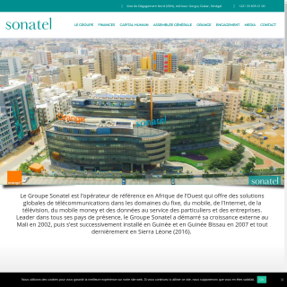 SONATEL DAKAR  website
