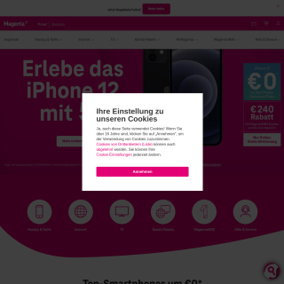 Magenta Telekom  website