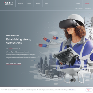  CETIN Hungary Plc.  website