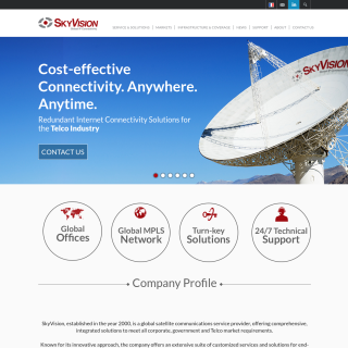 SkyVision Global Networks  website