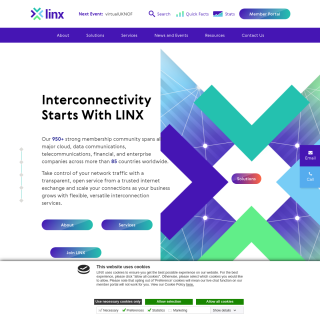  LINX Route Servers  website