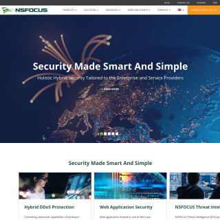 NSFOCUS, Inc.  website
