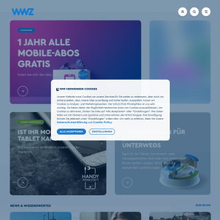  WWZ Telekom AG  aka (AS-TELEZUG)  website