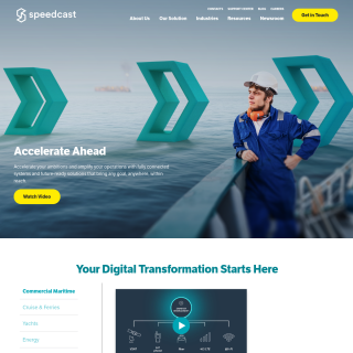 Speedcast Limited  website