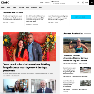  Australian Broadcasting Commission  aka (ABC)  website