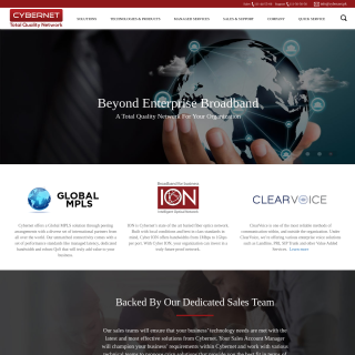 Cyber Internet Services  website