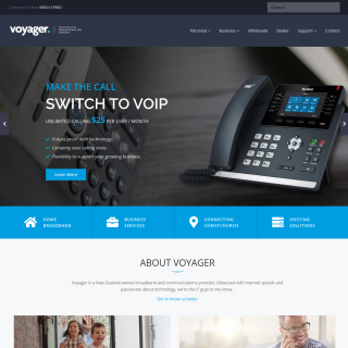  Actrix Networks  aka (Voyager Internet Limited)  website